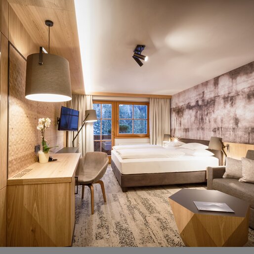 Double Room Hotel Obereggen | © Ph. Hotel Sonnalp