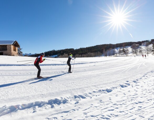 sciatore di fondo pista inverno | © Ph. G. Pichler