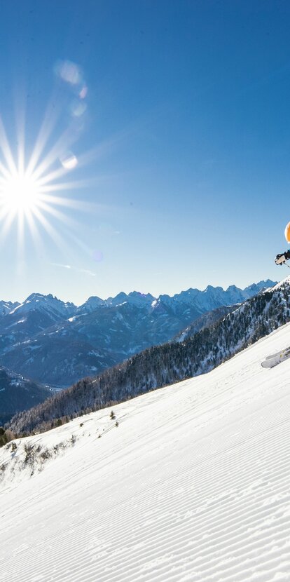 Skifahrer Berge Winter Sonne | © Ph. Federico Modica