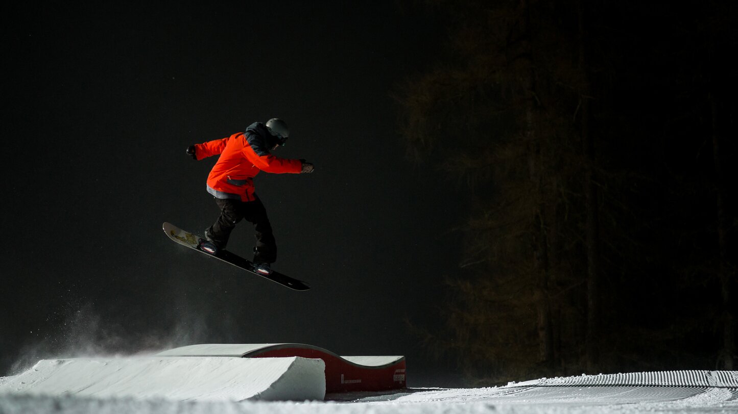 Snowboarder Winter Nacht | © Ph. F. Tech