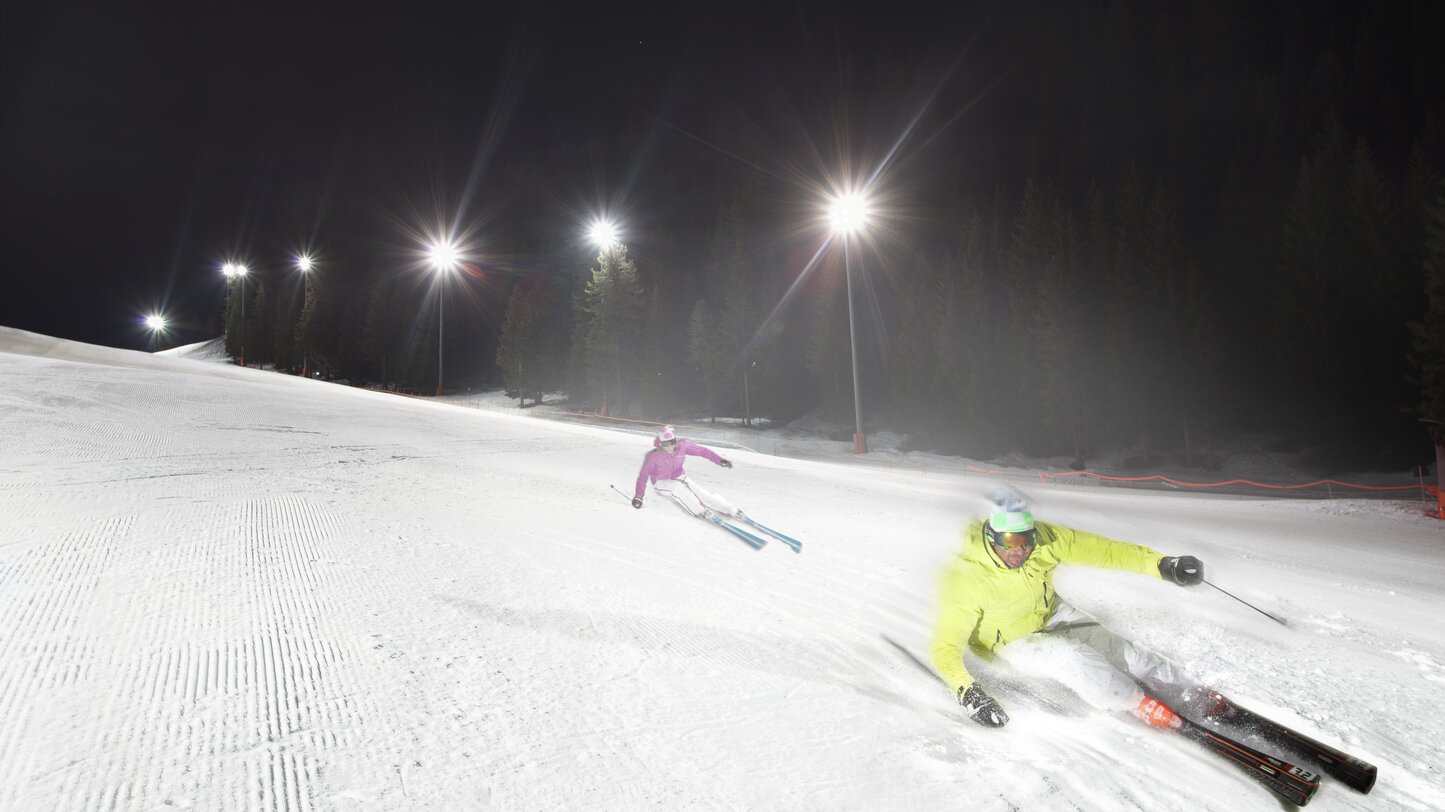 skier winter night slope | © Ph. Paolo Codeluppi