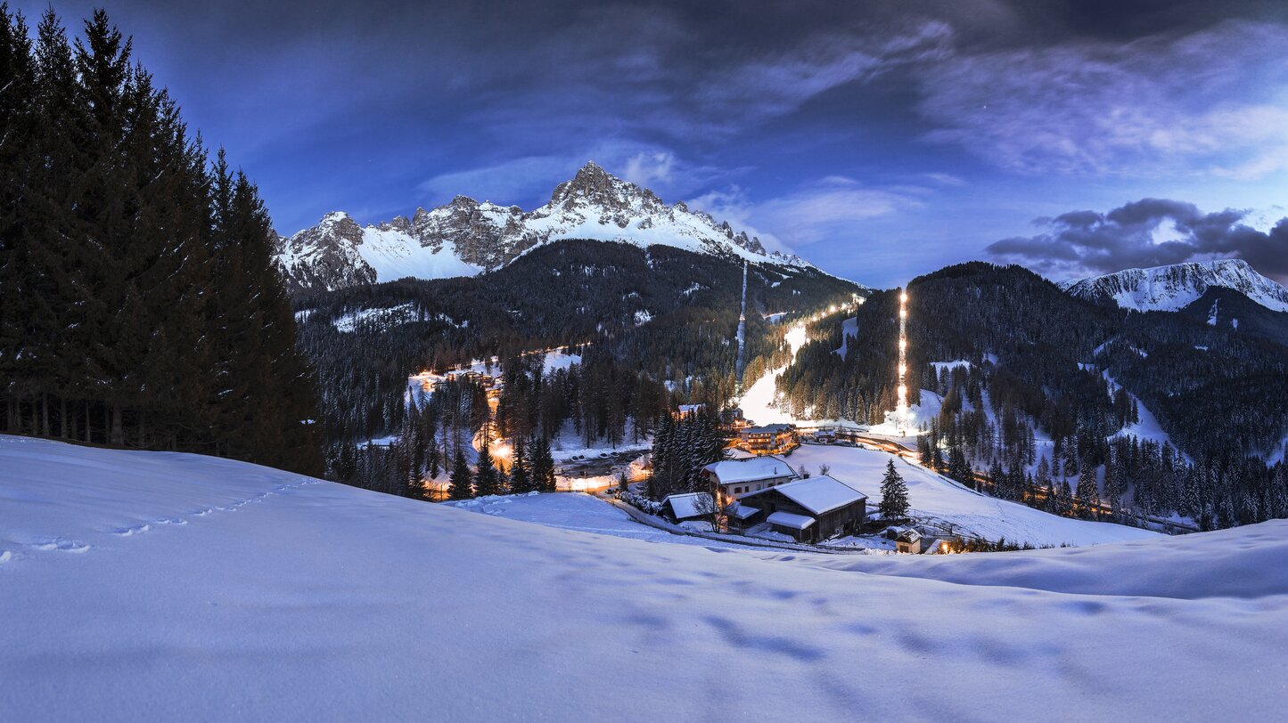 notte iverno panorama | © Ph. Mattia Daldoss