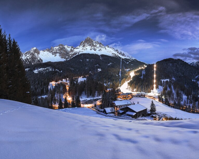 Nacht Winter Panorama | © Ph. Mattia Daldoss