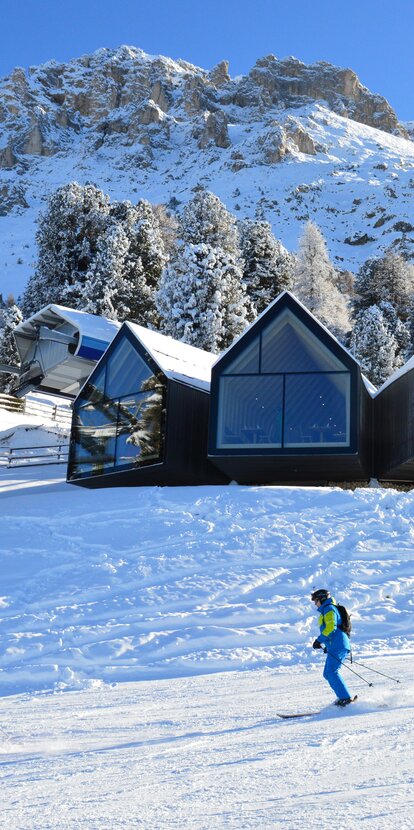rifugio montagna inverno sciatore | © Ph. Thomas Ondertoller