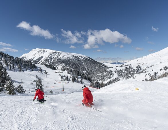 Skifahrer Panorama Natur Berge Winter | © Ph. Paolo Codeluppi