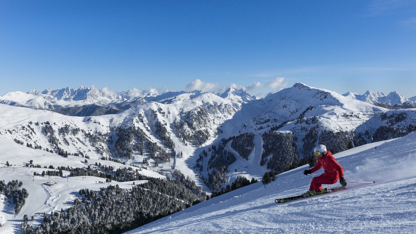 skier winter mountains nature panorama | © Ph. Paolo Codeluppi