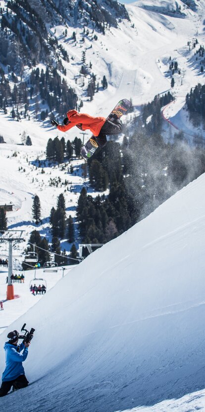 snowboarder halfpipe inverno montagne natura | © Ph. F. Tech