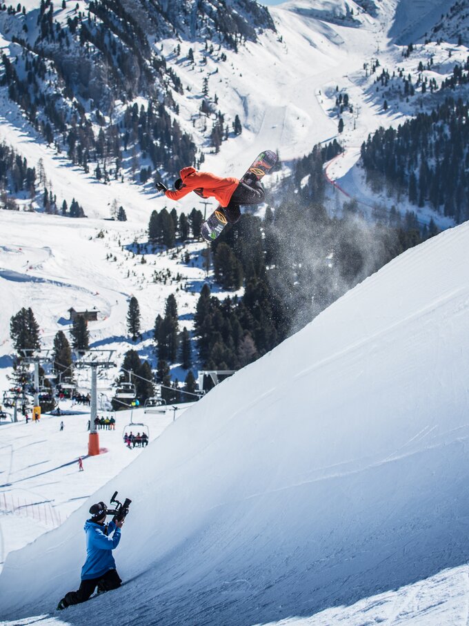 Snowboarder Halfpipe Winter Berge Natur | © Ph. F. Tech