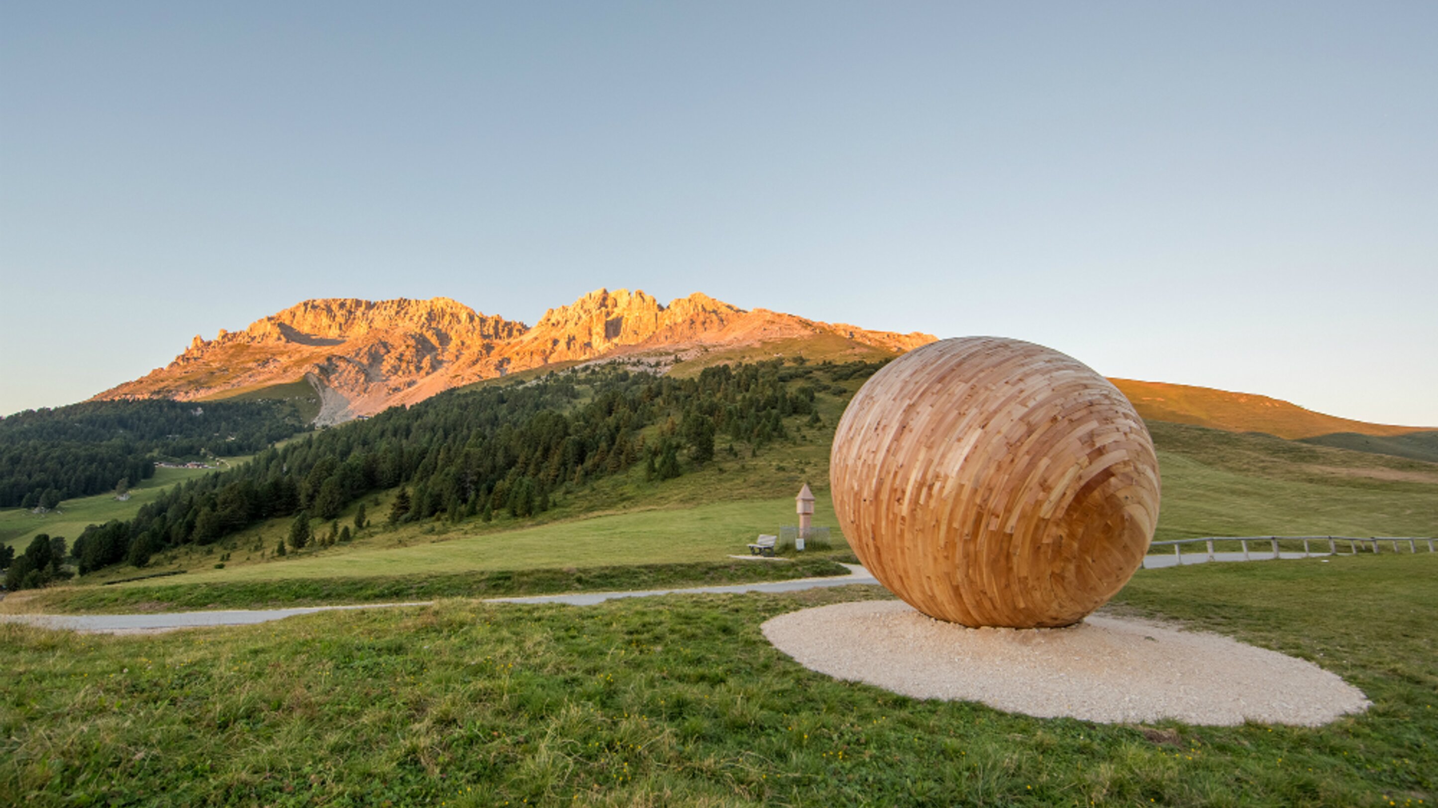 Das Wander und Skigebiet Obereggen im Eggental in Südtirol