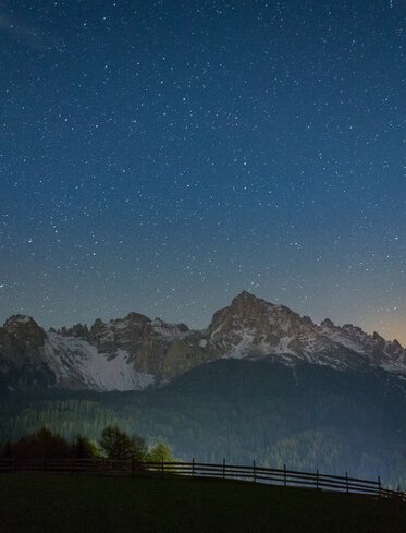 Nacht Sternenhimmel Berge Natur | © Ph. Helmuth Rier