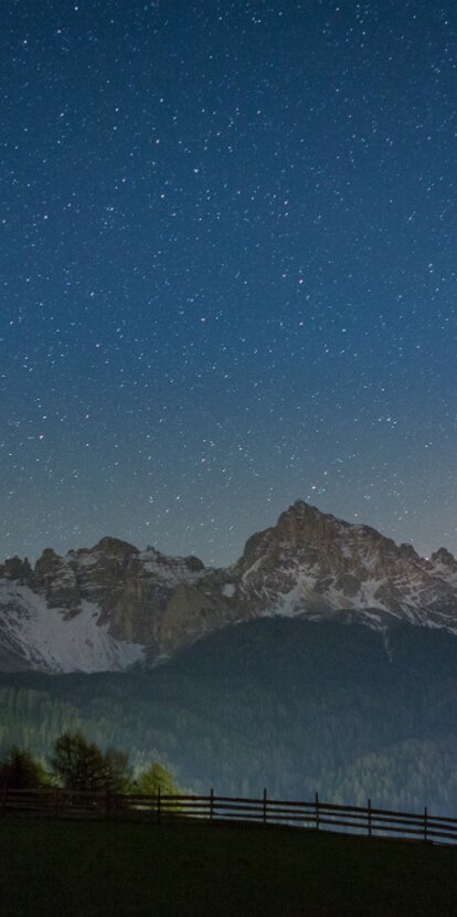 night starry sky mountains nature | © Ph. Helmuth Rier