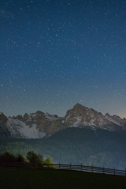 Nacht Sternenhimmel Berge Natur | © Ph. Helmuth Rier