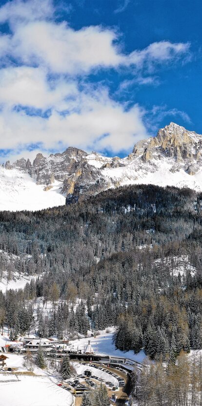 Obereggen mountains forest snow | © Ph. Giacomo Cantisani